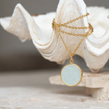 Stress Blocker / Amazonite Necklace Silver