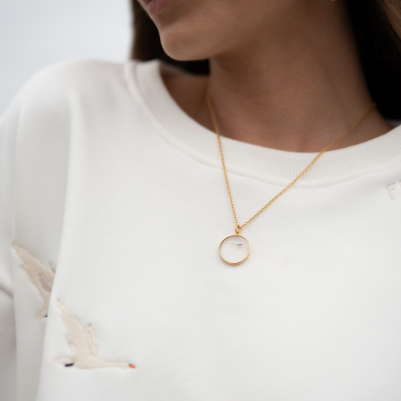 Manifestation - Mont Blanc Quartz Necklace  