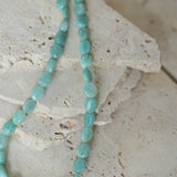 Stress Blocker / Amazonite Beads Choker Necklace