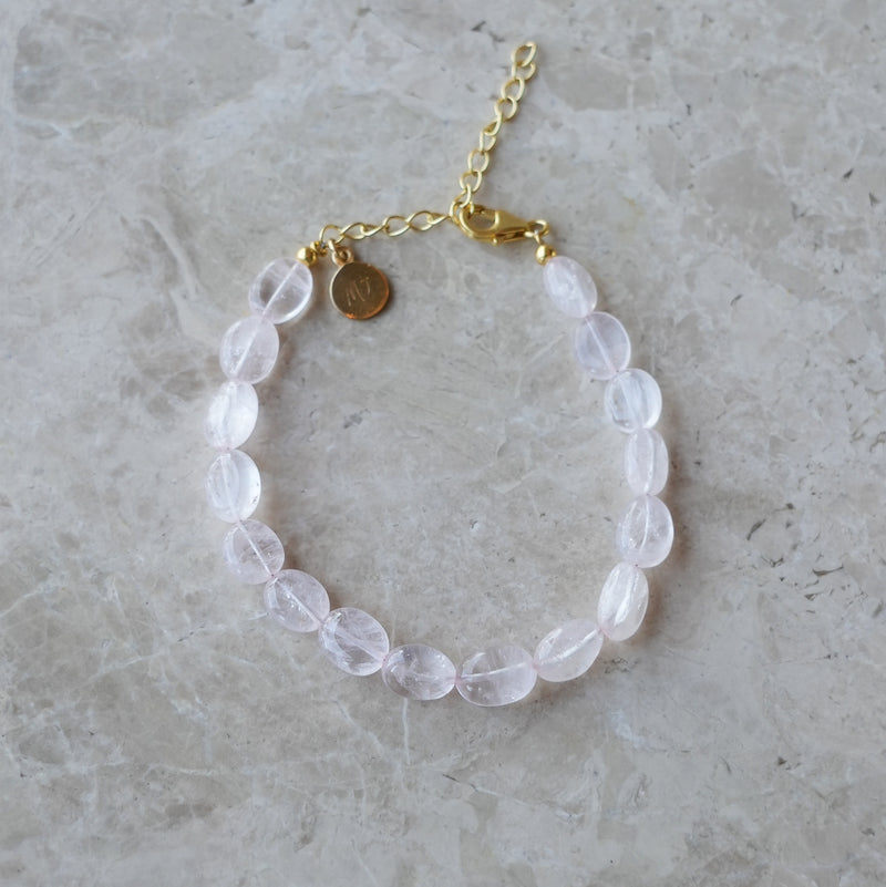 Self-Love / Rose Quartz Beads Bracelet